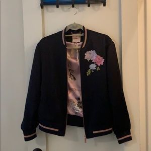 New a Ted Baker satin jacket with design details